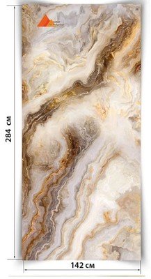 Гибкий мрамор Диаманд Голд (UNI)