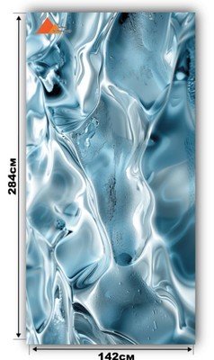 Гибкий мрамор Хрустальная вода 1