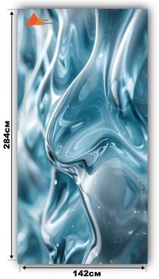 Гибкий мрамор Хрустальная вода 2